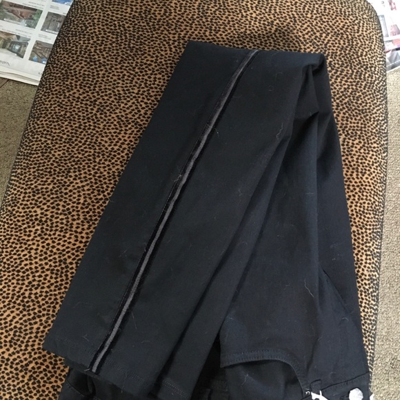NWT Darling,black slim jeans with velvet stripes! - Picture 8 of 16